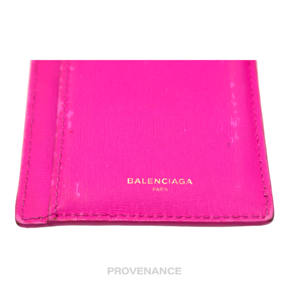 🔴 Balenciaga Zip Card Wallet - Pink - Picture 5 of 6